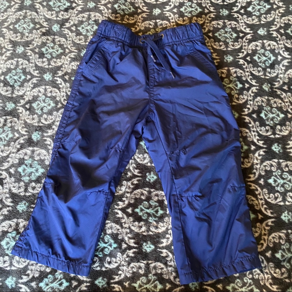 Toddler warm blue jogger windpants 18-24 months